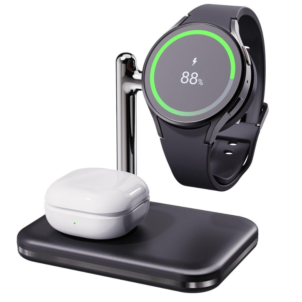 Dual Wireless Charger for Samsung Watch Buds Fast Charging Dock