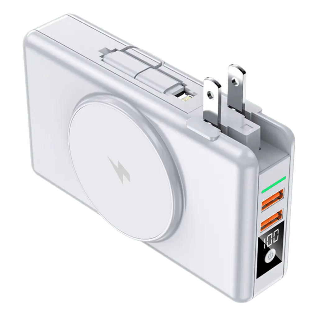 High-Capacity Power Bank 20,000mAh | Fast Charging Travel Battery