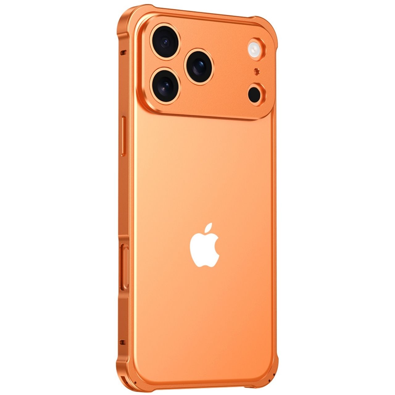 Metal Bumper Case iPhone – Aluminum Frame MagSafe Shockproof Cover, iPhone 17 / Cosmic Orange Metal Bumper Case iPhone – Aluminum Frame MagSafe Shockproof Cover, iPhone 17 / Cosmic Orange