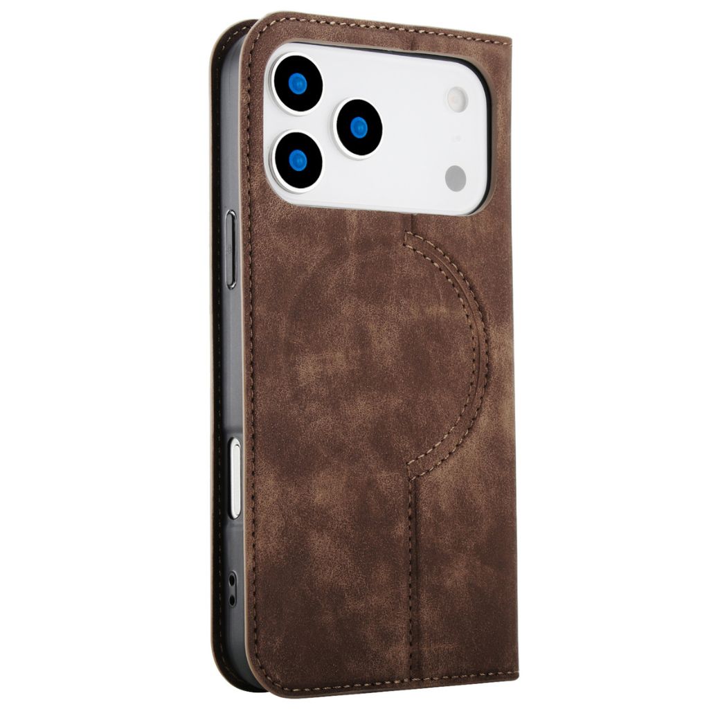 Brown Magsafe Wallet Apple IPhone Leather Wallet With MagSafe