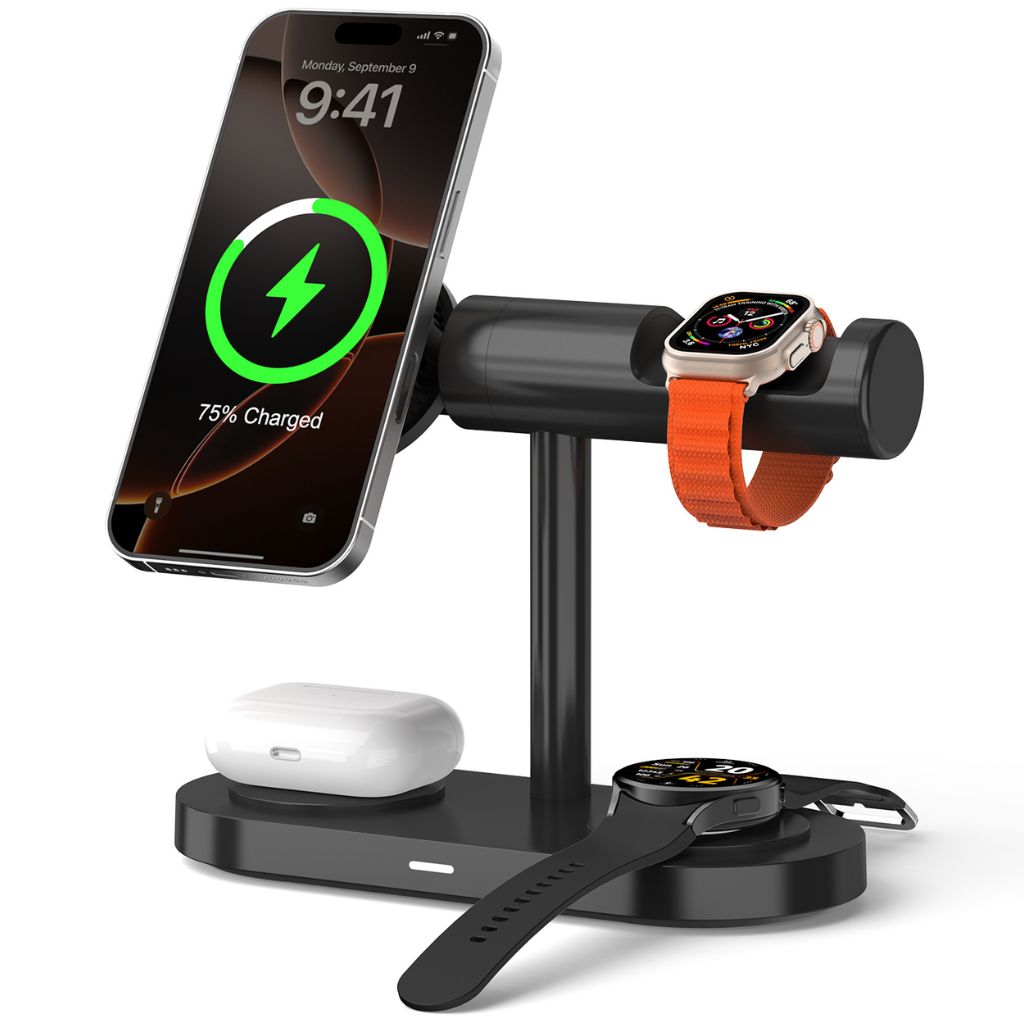 25W 3-in-1 Apple Wireless Charging Station Fast MagSafe