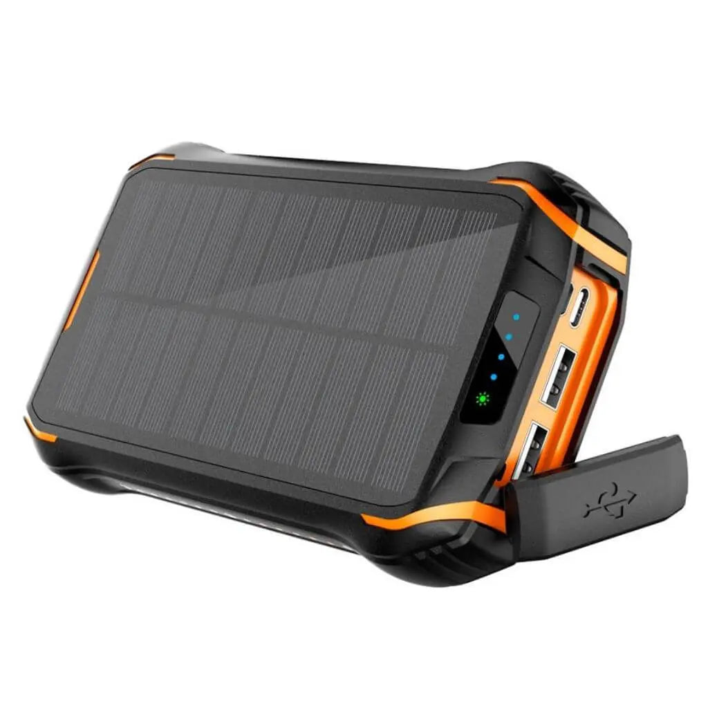 Portable Solar Power Bank 268000 mAh 26W, Best Camping Solar Battery Bank