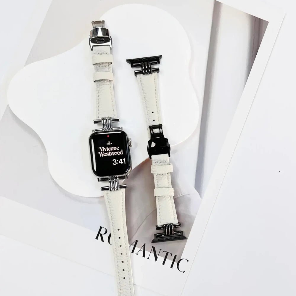 WatchBand Leather & Steel