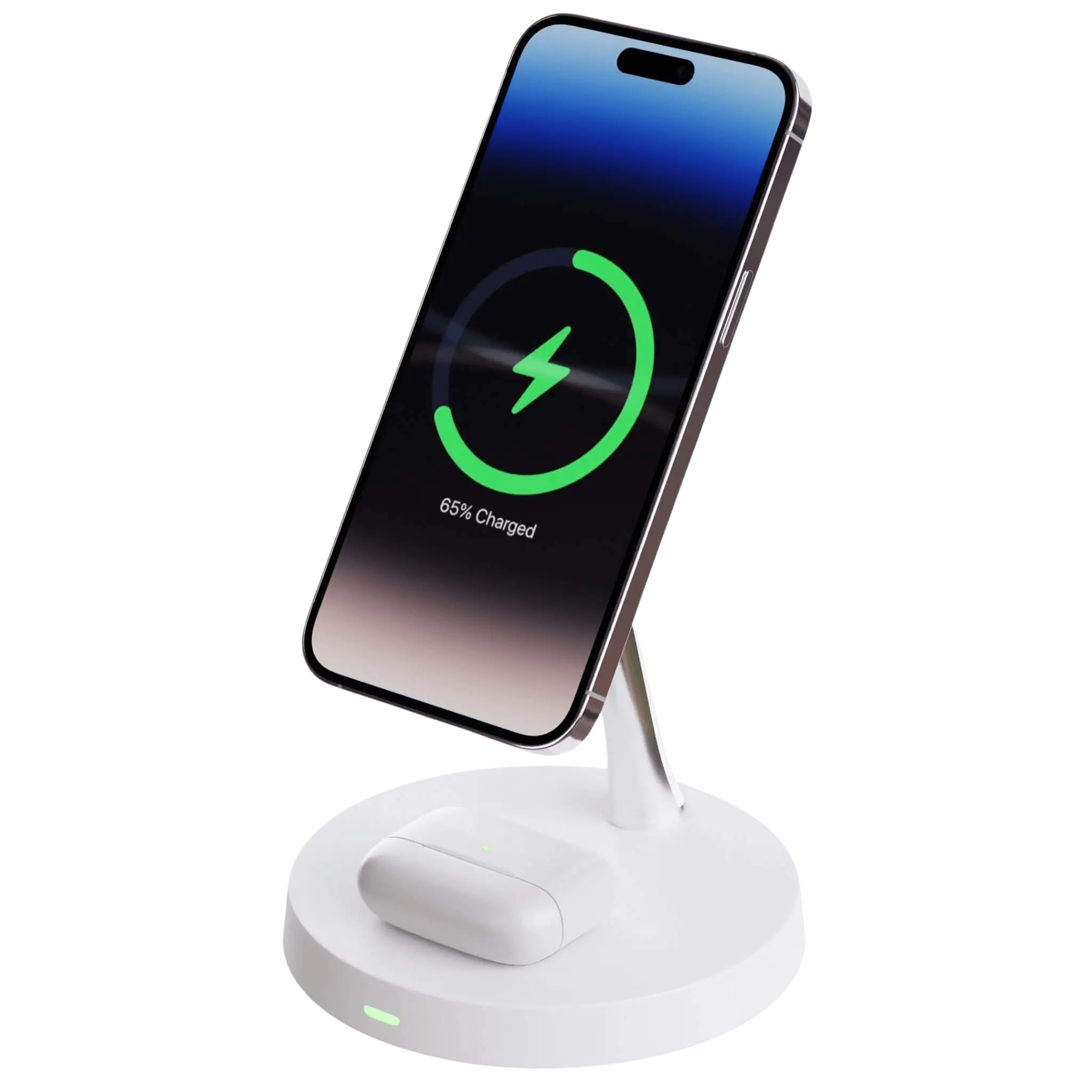 2 in 1 Wireless Charging Stand, Apple MagSafe Duo Charger for Apple  iPhone, and AirPods