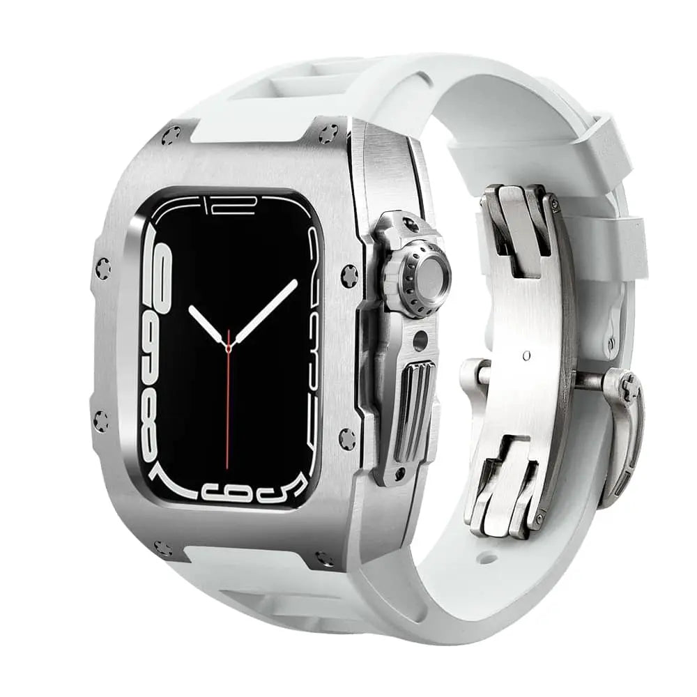 Apple Watch Titanium Case and Band | Evolved Chargers®
