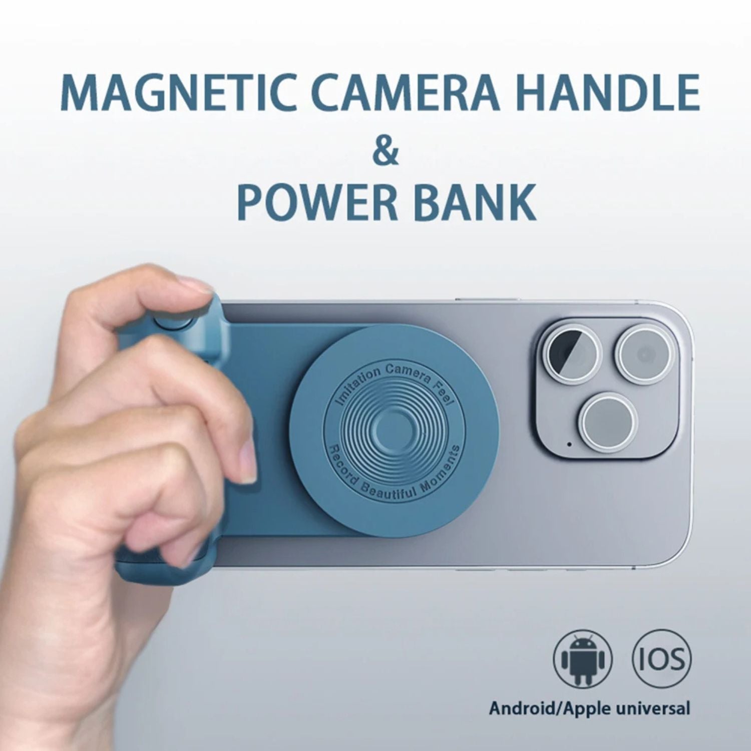 Magnetic Camera Grip