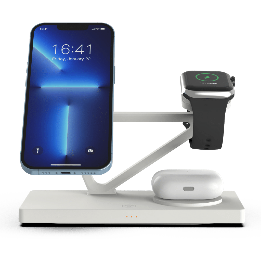 3 in 1 Wireless Charging Station with MagSafe for Apple iPhone 15 Pro Max, Apple Watch Ultra, and Apple AirPods Pro