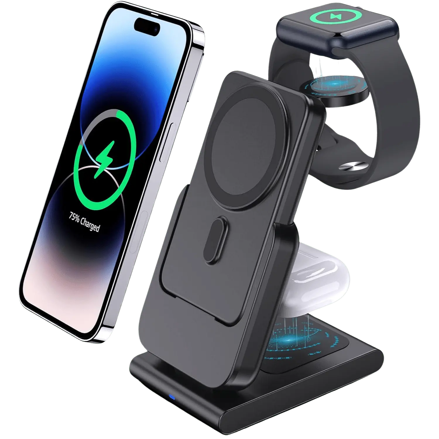 Power Bank Cordless Phone Charging Station Matrix+ 3-in-1 Magnetic