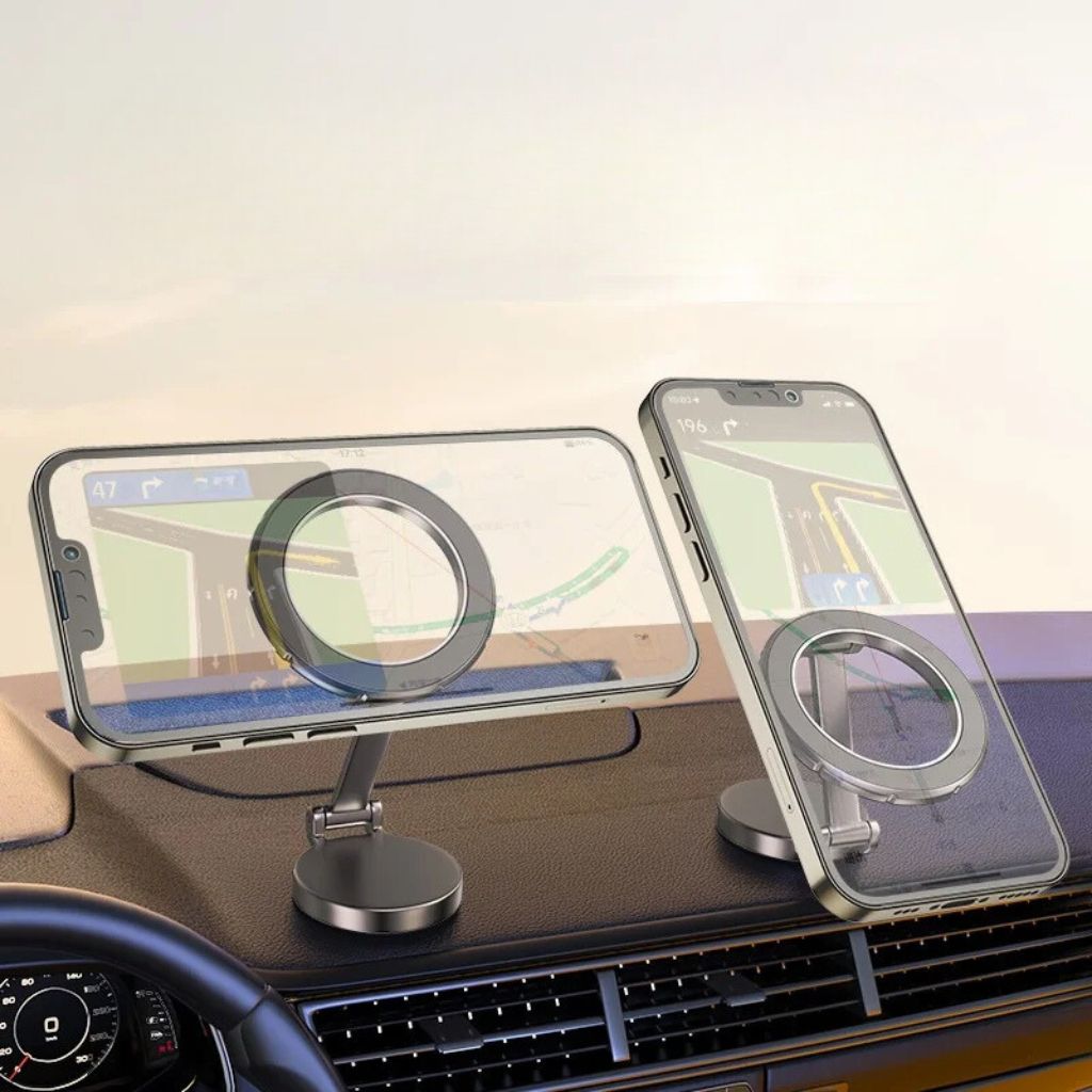 360° Foldable Magnetic Car Phone Holder