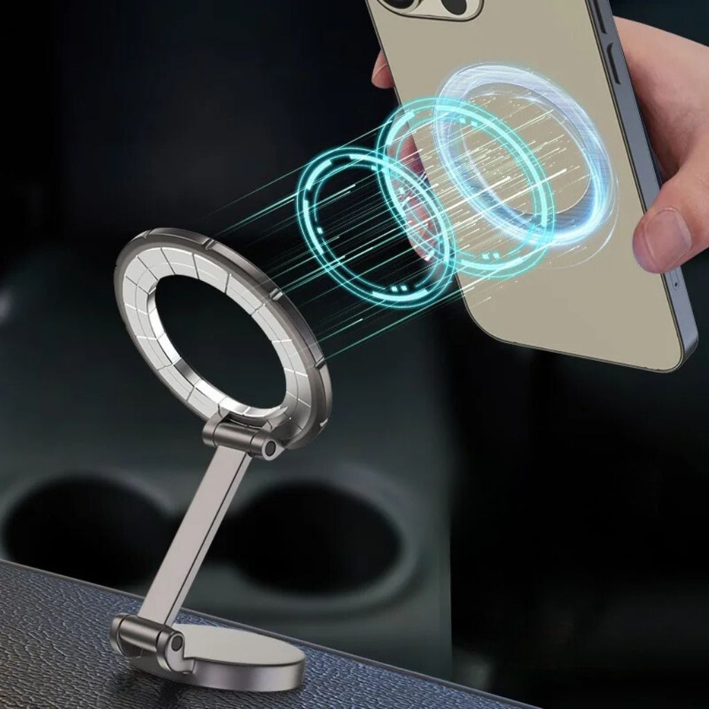 360° Foldable Magnetic Car Phone Holder