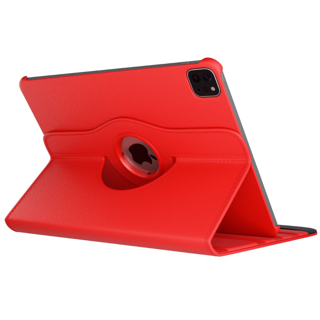 Leather Folio iPad Case with 360° Stand & Kickstand