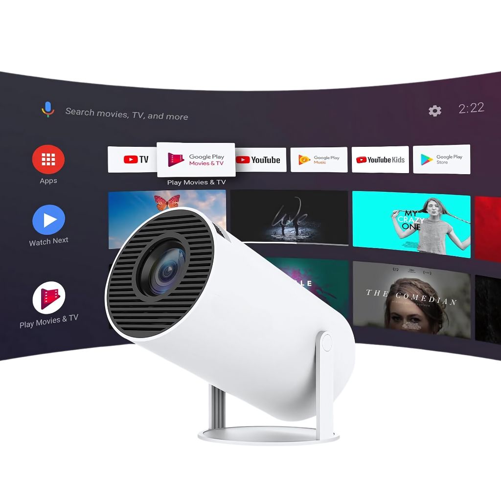 Projector with WiFi and Bluetooth shops