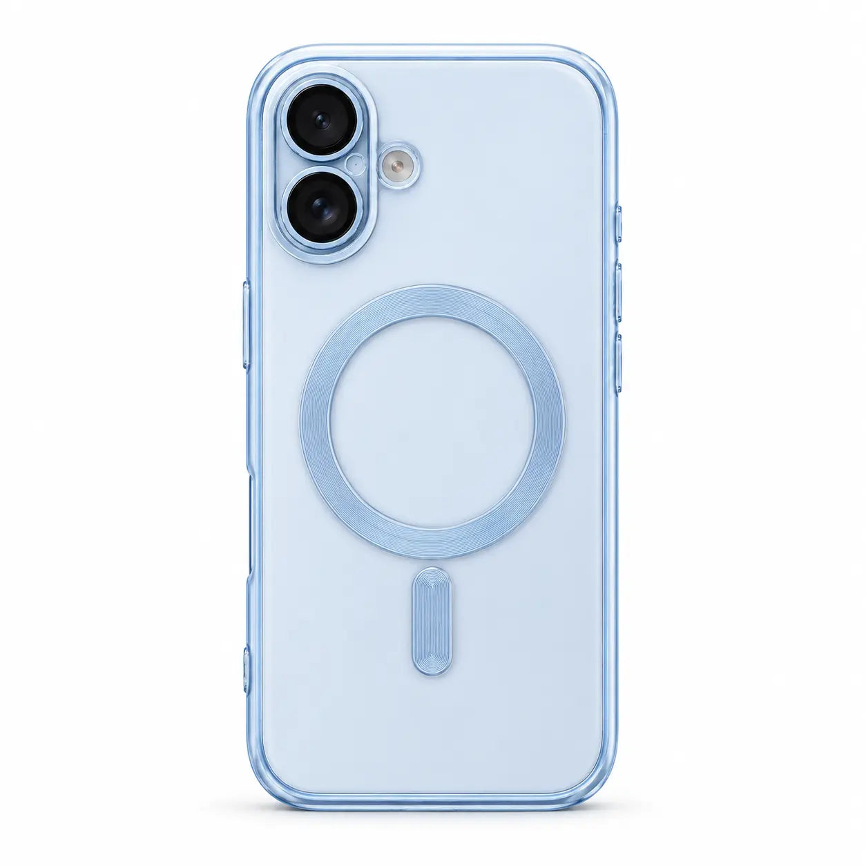 Protective MagSafe case for iPhone with slim clear design
