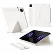 Magnetic origami-style iPad case with foldable stand design