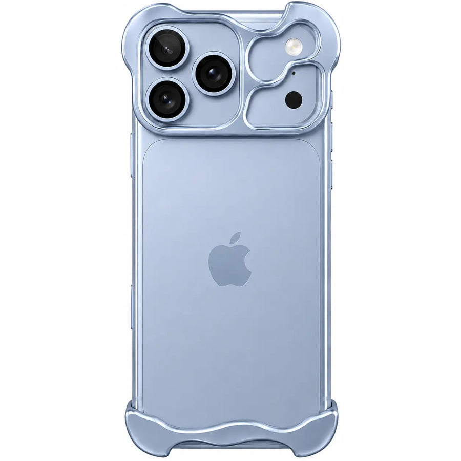 Glacier phone bumper case, rear view