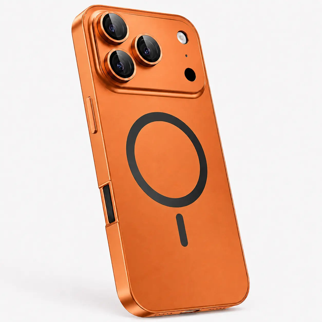 Lightweight aluminum case for iPhone 18 Pro Max with slim metal protection