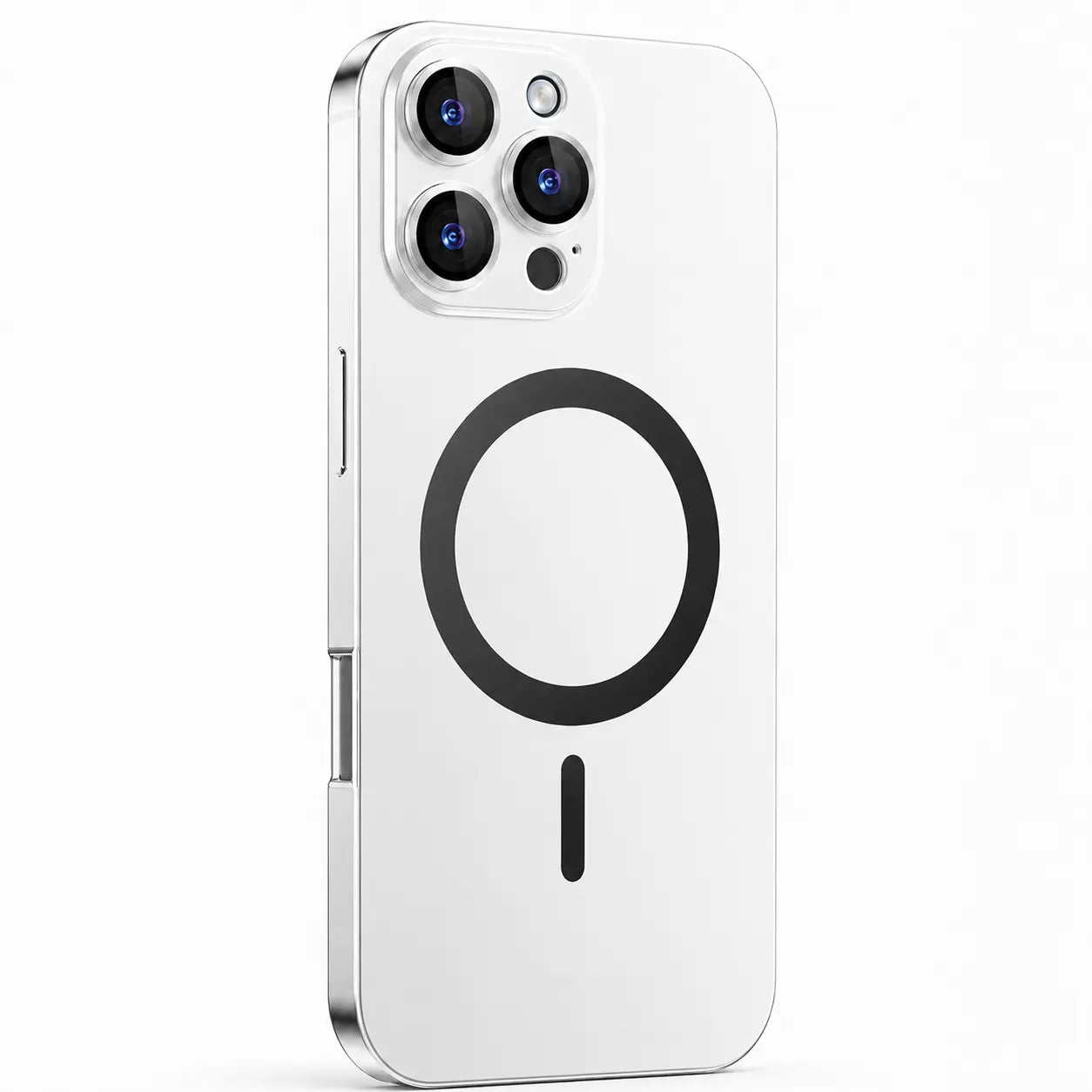 Slim metal iPhone 18 Pro case with strong magnetic alignment
