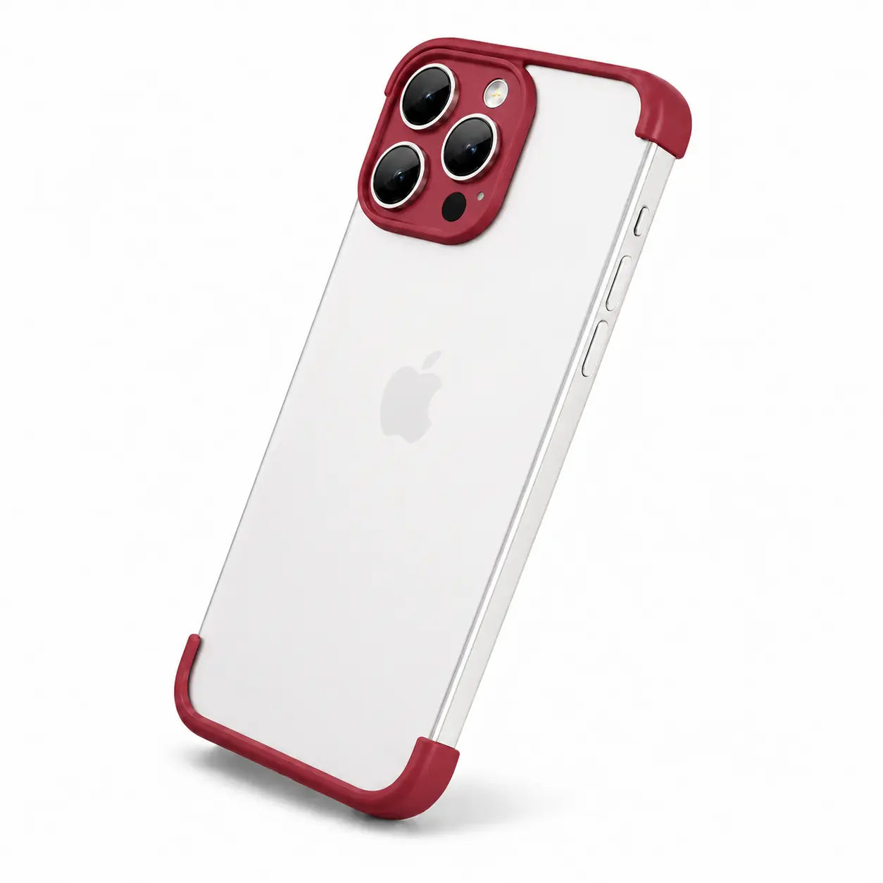 Thin protective iPhone case with flexible frame