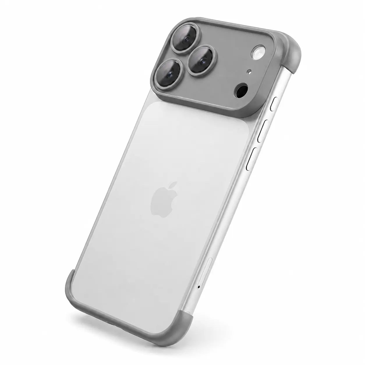 Ultra thin phone case with minimal open design