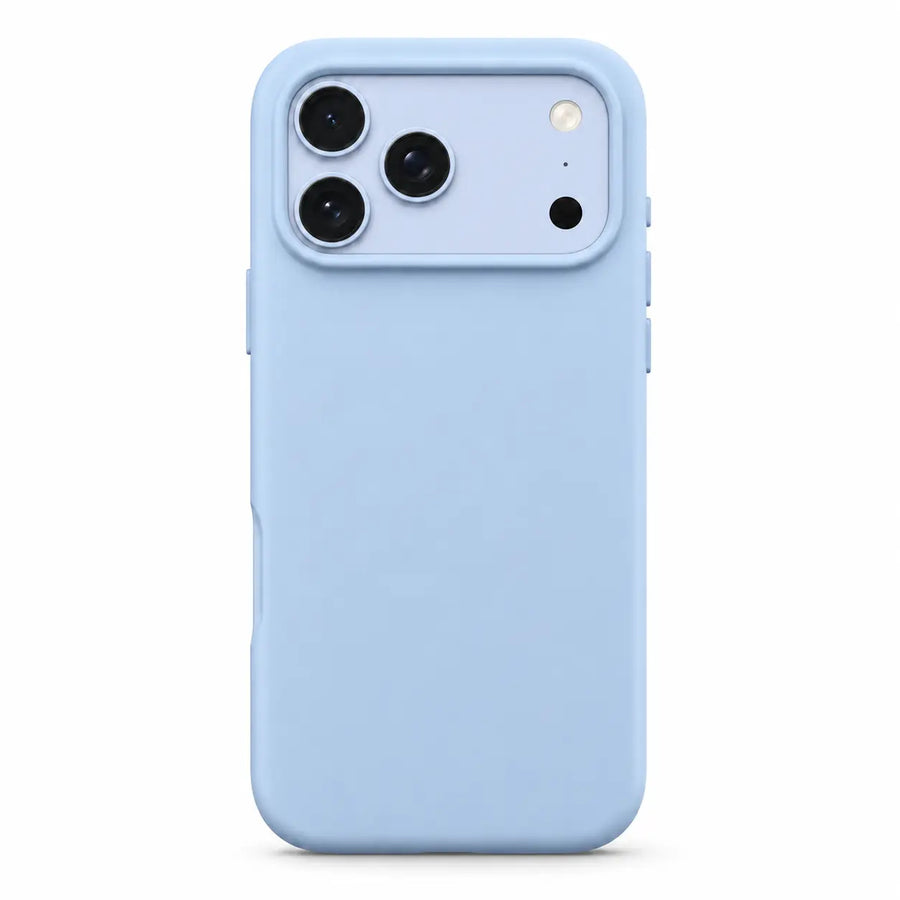 Liquid silicone phone case with a slim protective design