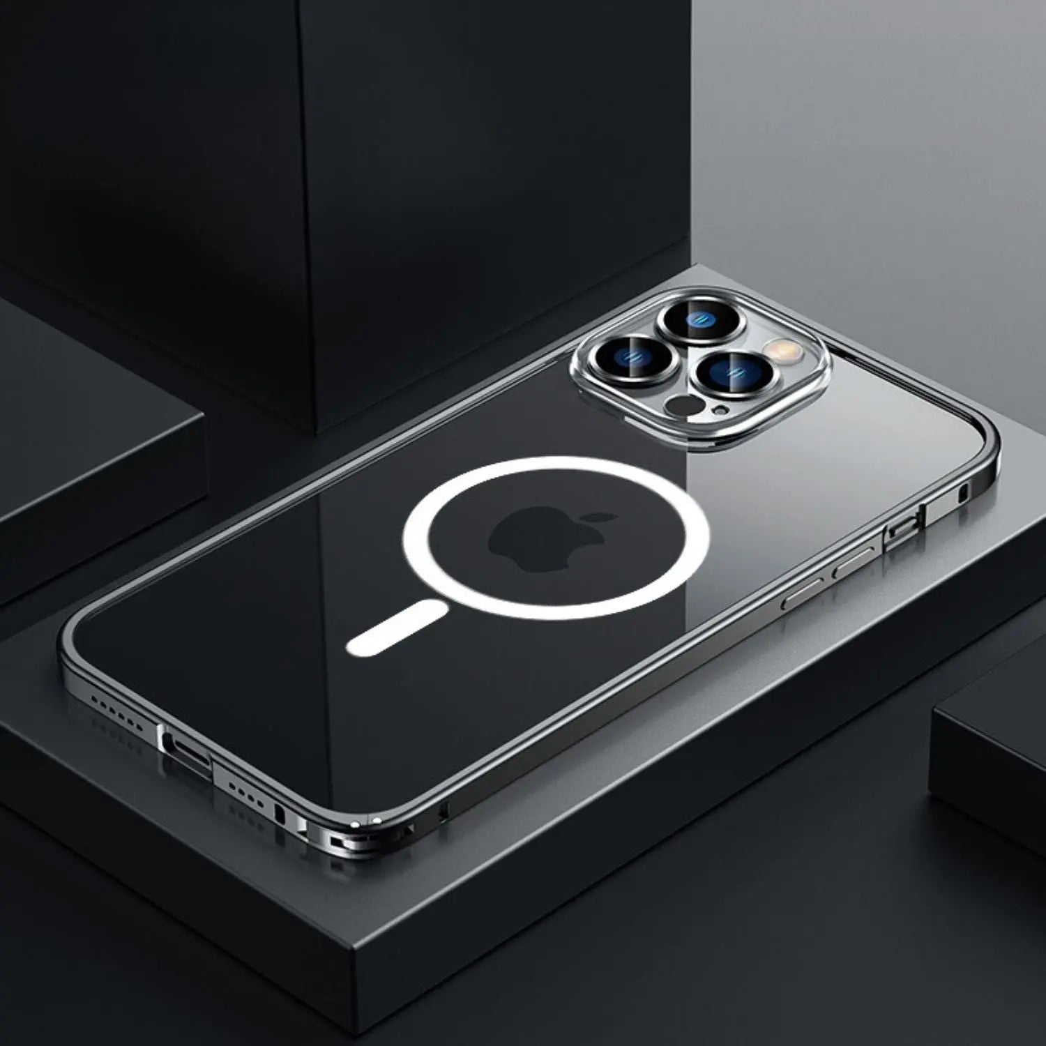 Magnetic Luxury Clear Case