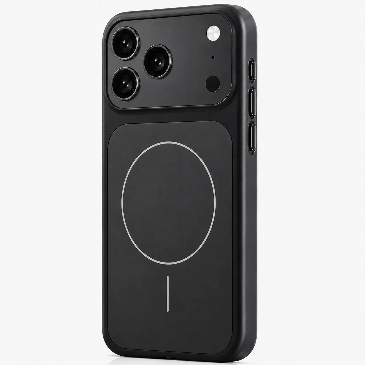 Shockproof phone case with magnetic charging support