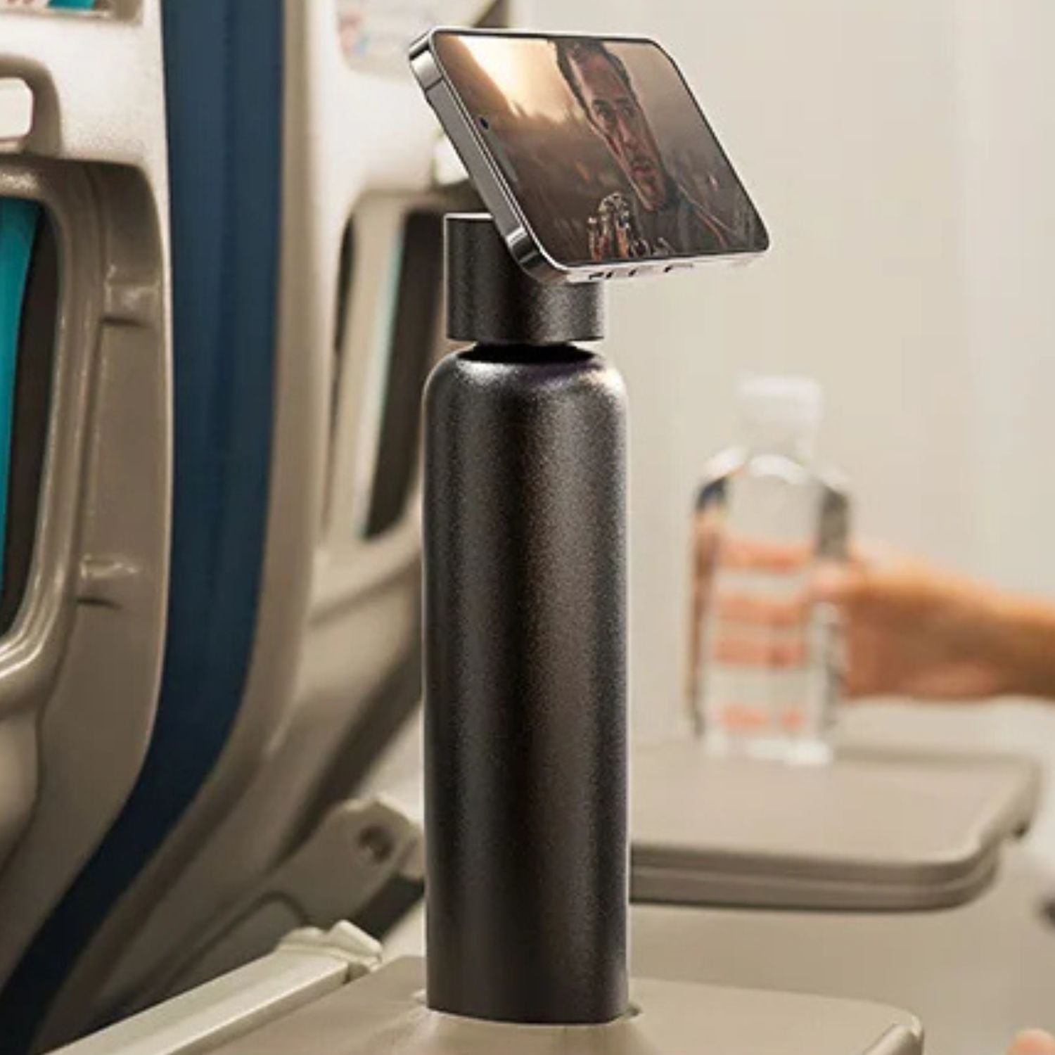 Magnetic Water Bottle for Apple iPhone with MagSafe Stand