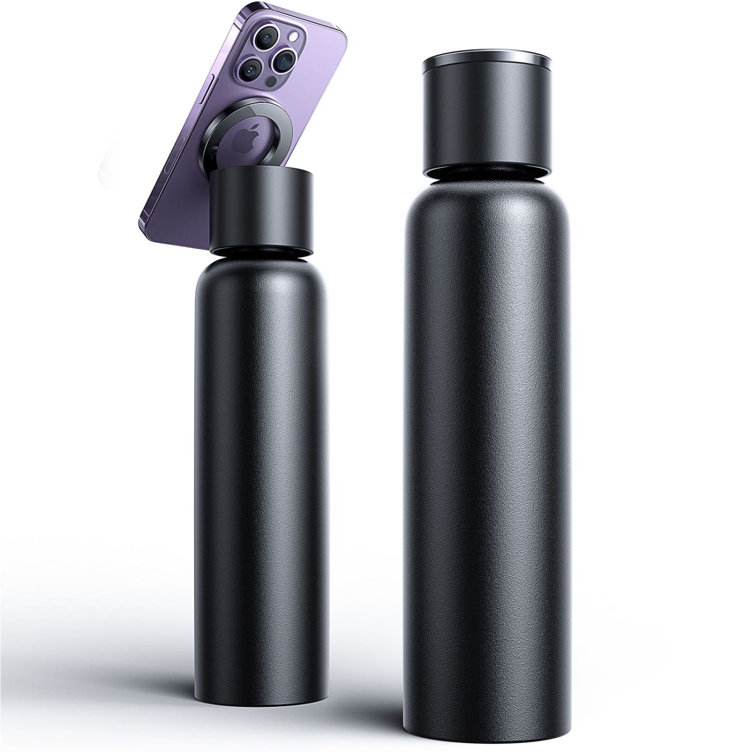Magnetic Water Bottle for Apple iPhone with MagSafe Stand