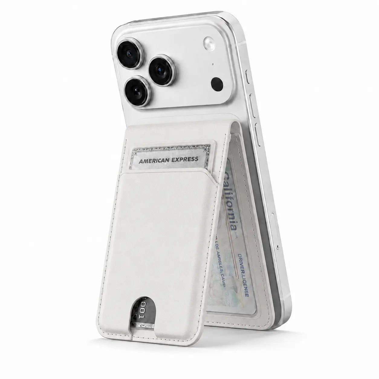 MagSafe wallet with storage for up to five cards and ID