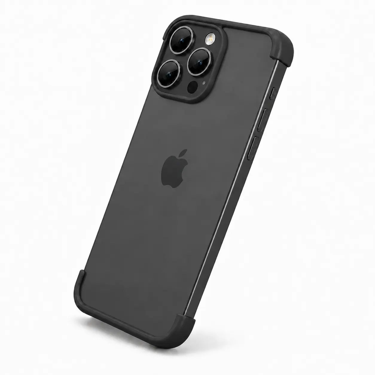 Lightweight iPhone bumper with open back