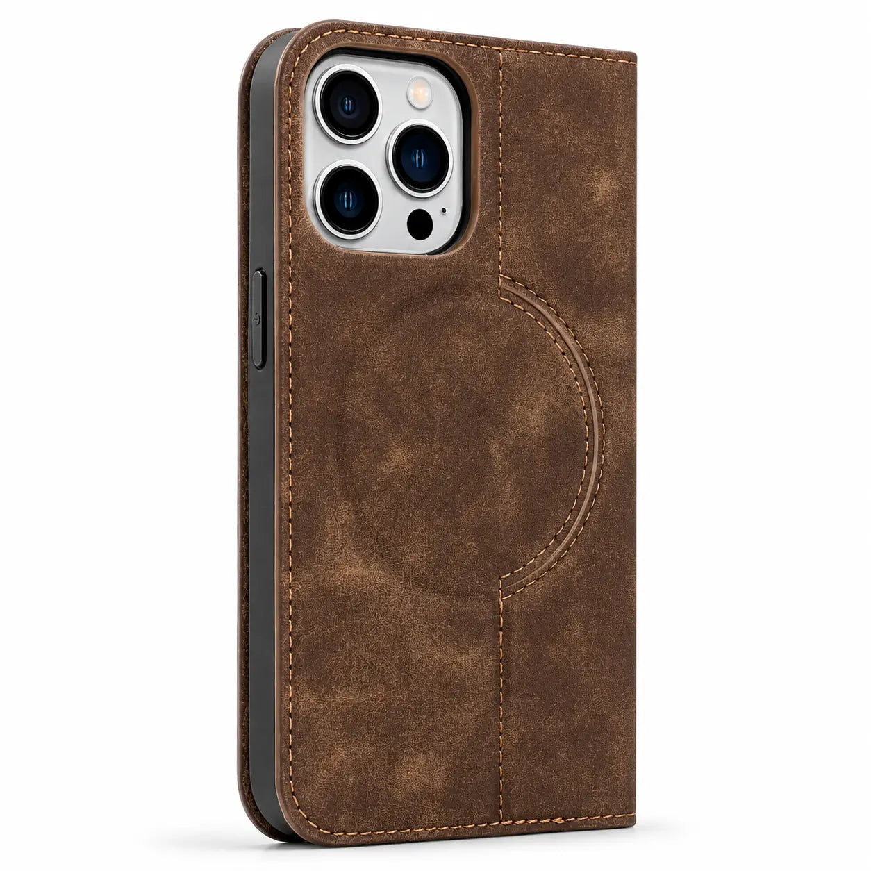 Magnetic wallet phone case for cards and everyday carry