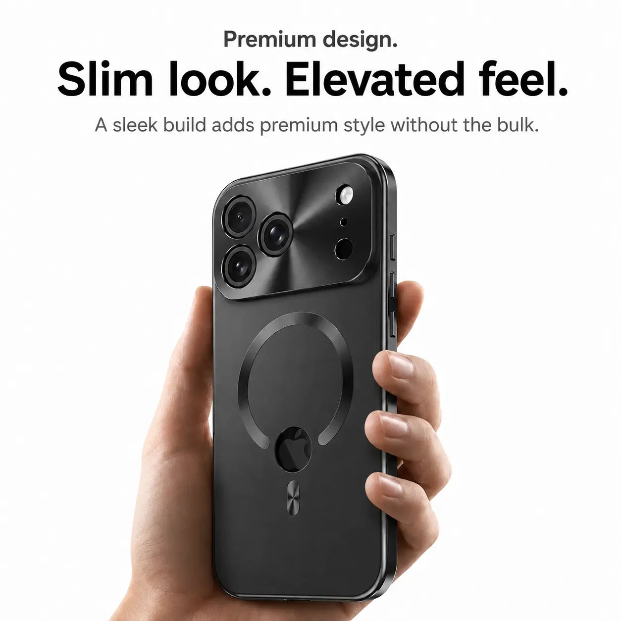 iphone privacy screen case midnight black #color_Midnight Black
