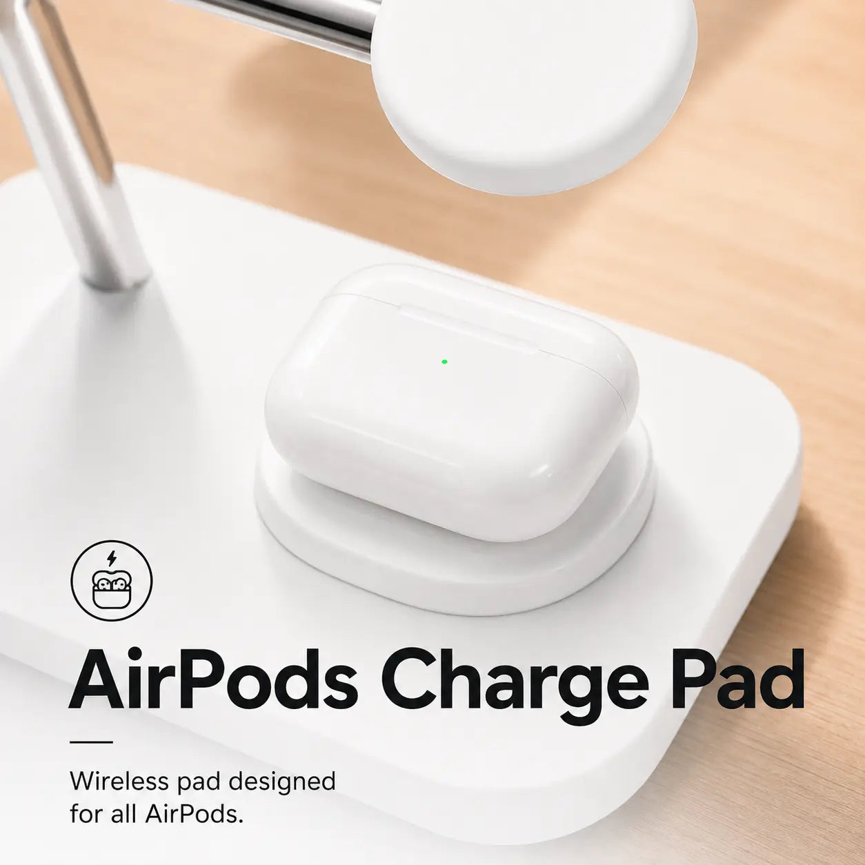 wireless charging station for iphone apple watch airpods