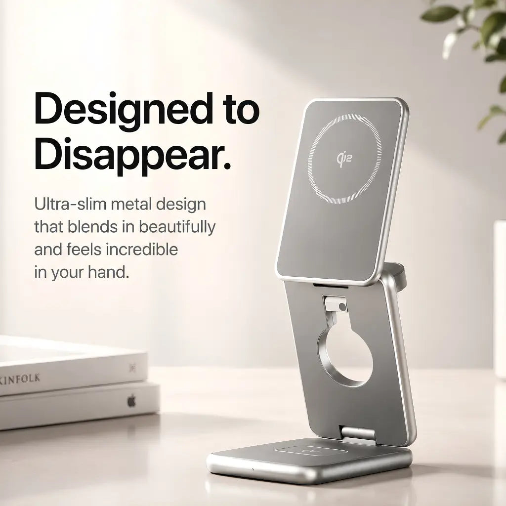 3-in-1 Samsung wireless charger for Galaxy phone, Watch and Buds