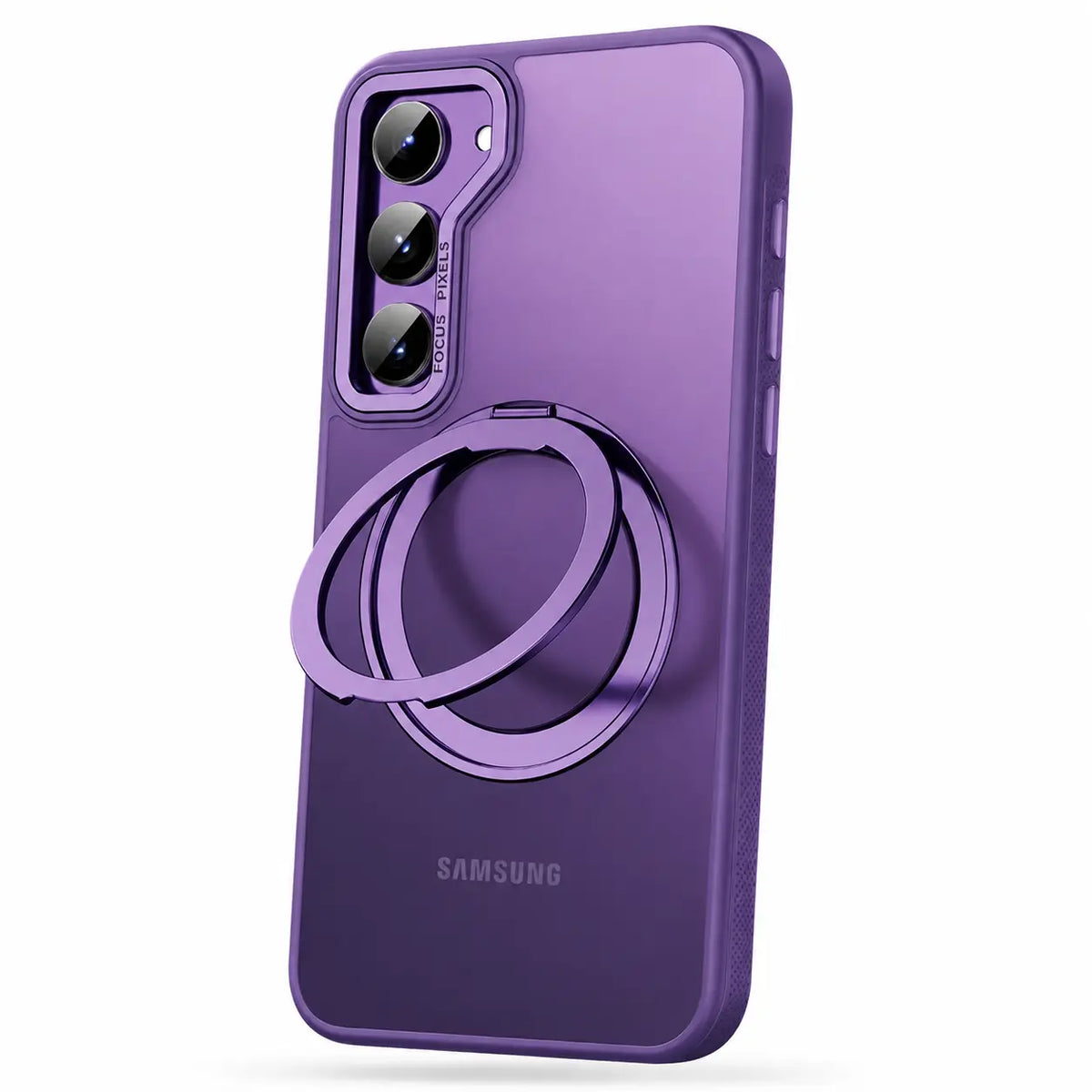Protective Samsung Galaxy case with built-in kickstand