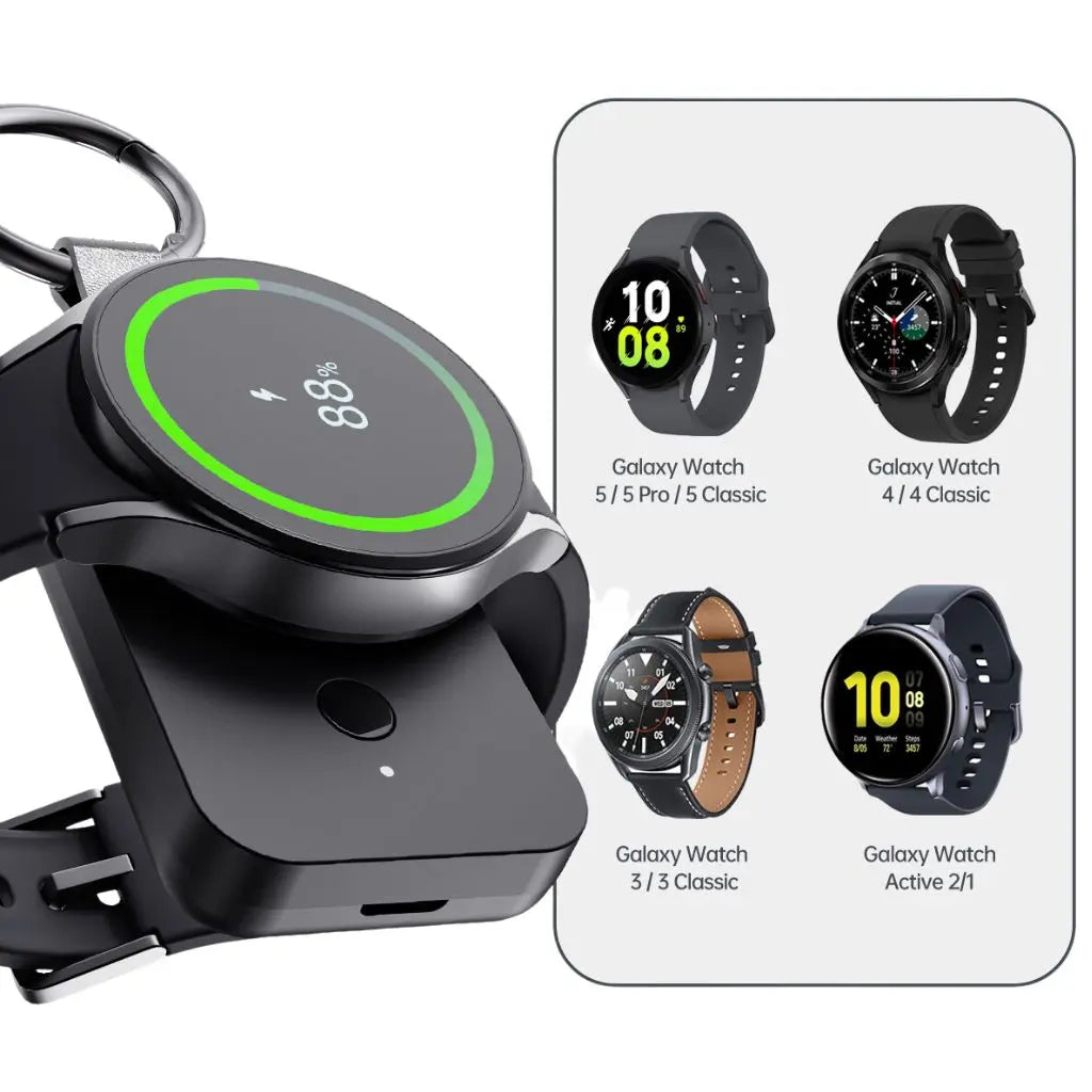 Portable galaxy watch online charger