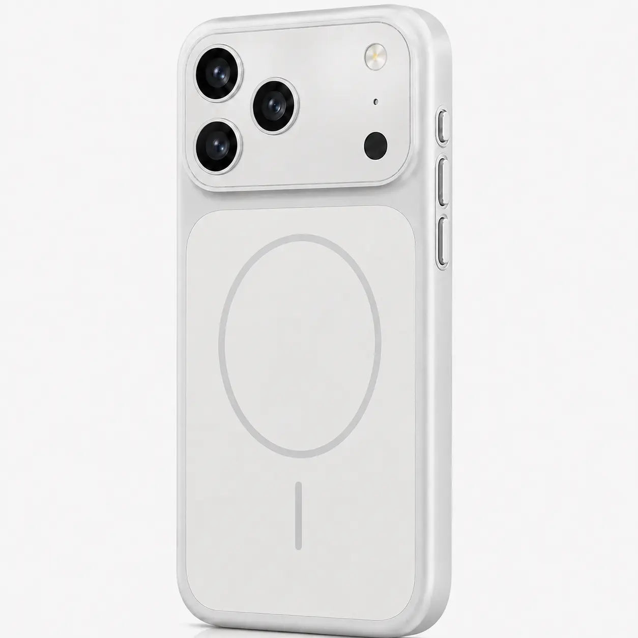 Slim magnetic phone case with matte finish
