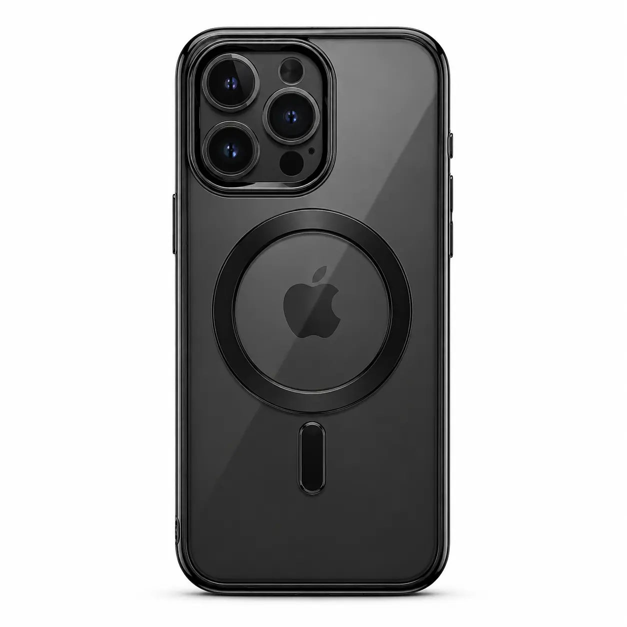 Anti scratch clear iPhone case with durable transparent finish
