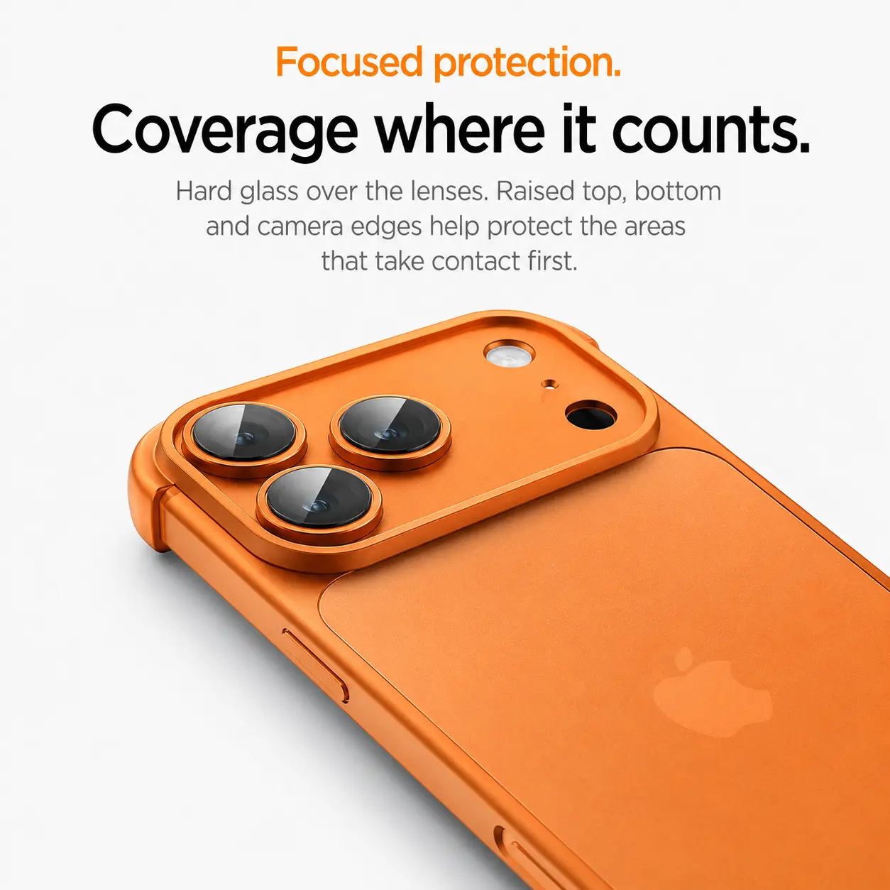 Ultra thin protective case with flexible frame