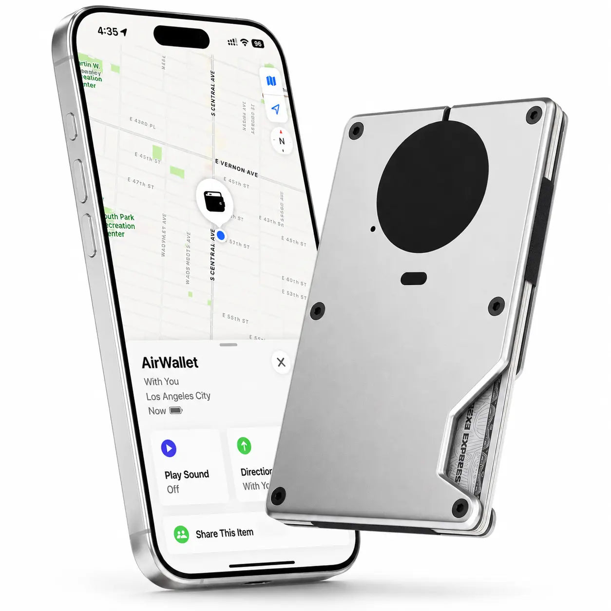 Slim RFID blocking wallet with organized card storage