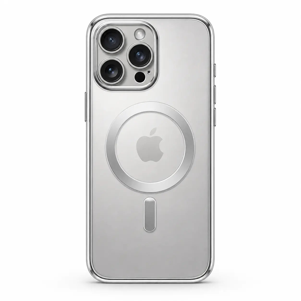 Clear shock resistant iPhone case designed for daily drop protection
