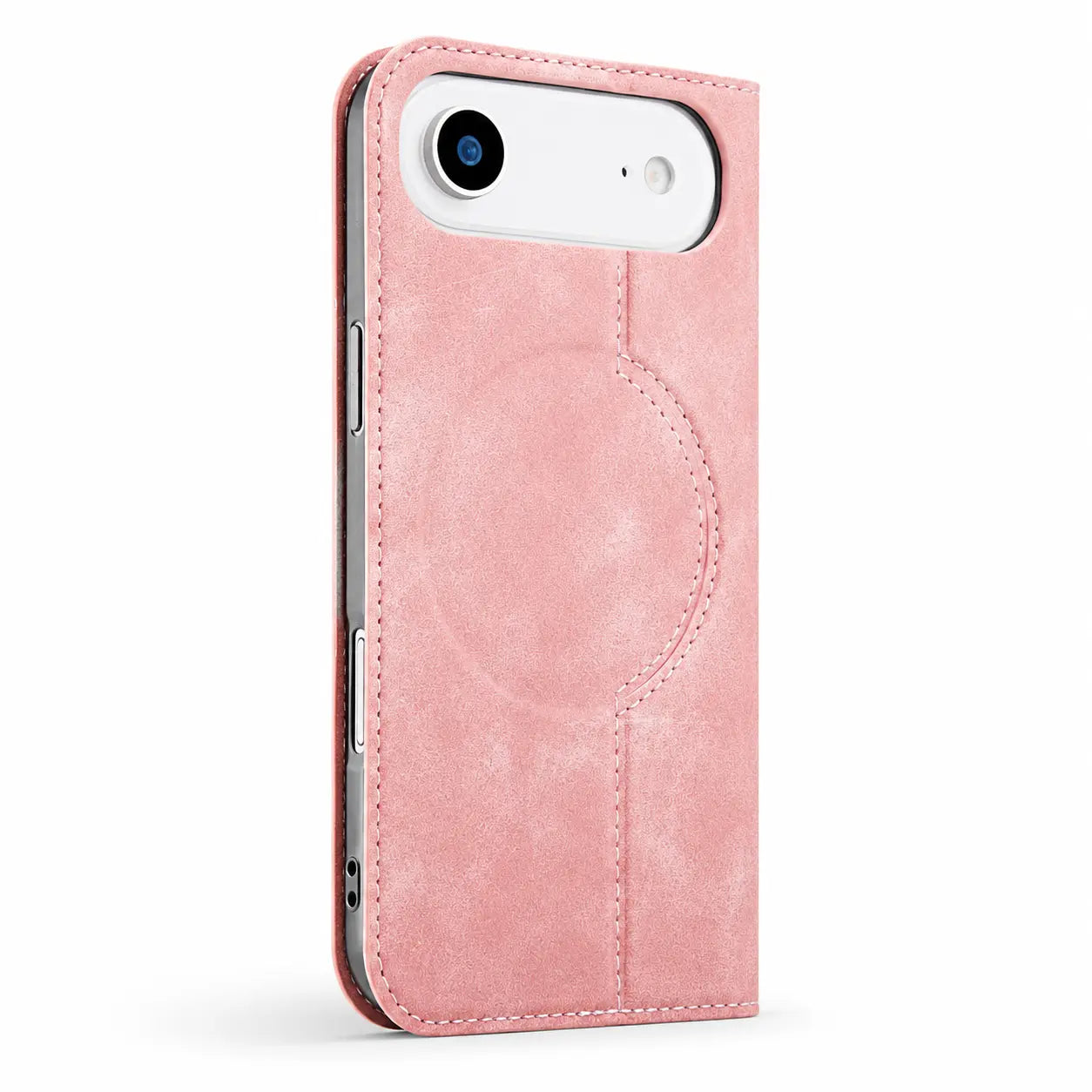Magnetic phone wallet case with card holder