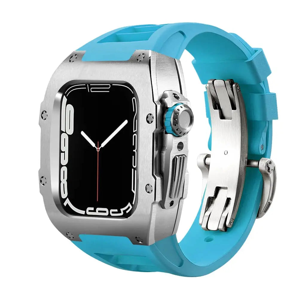 Apple Watch Titanium Case and Band | Evolved Chargers®